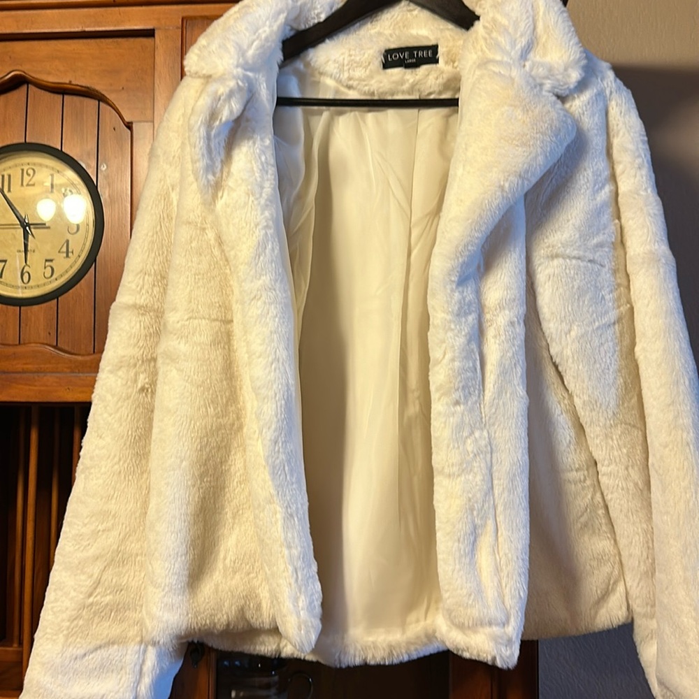 Women’s White dress coat
